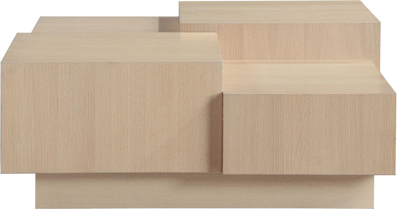 Mateo Oak Veneer Coffee Table