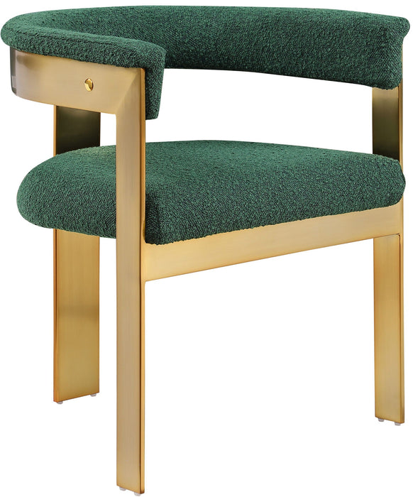 Romeo Boucle Fabric Upholstered Dining Chair