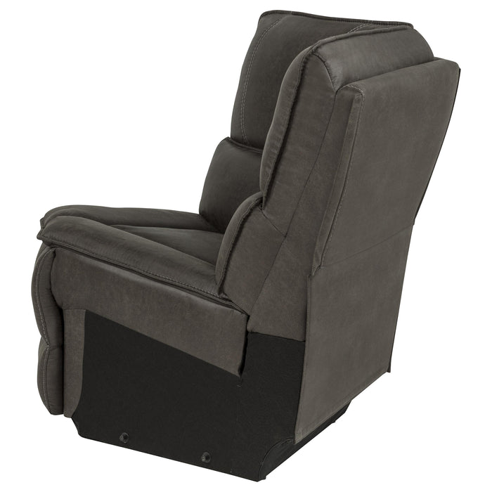 Marcell Transitional Upholstered Modular Sectional Corner Wedge Grey