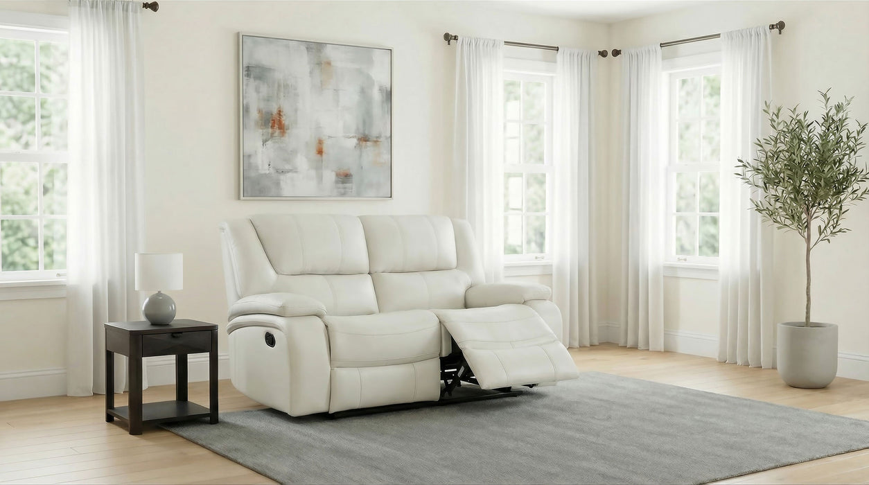 Camila Upholstered Motion Reclining Loveseat Red