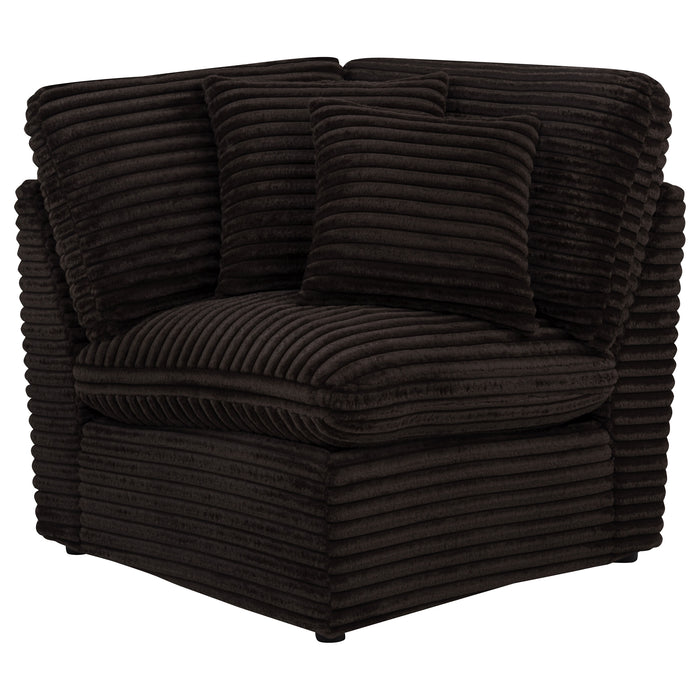 Collins 5-piece Modular Power Reclining Sectional Chocolate Brown