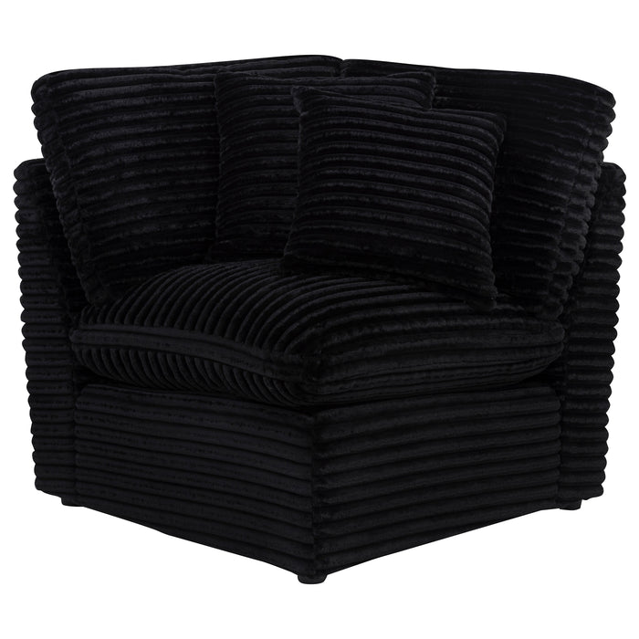 Collins 5-piece Modular Power Reclining Sectional Black