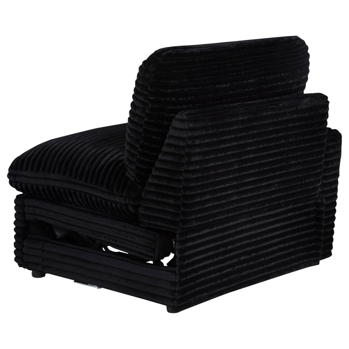 Collins Modular Power Loveseat Black