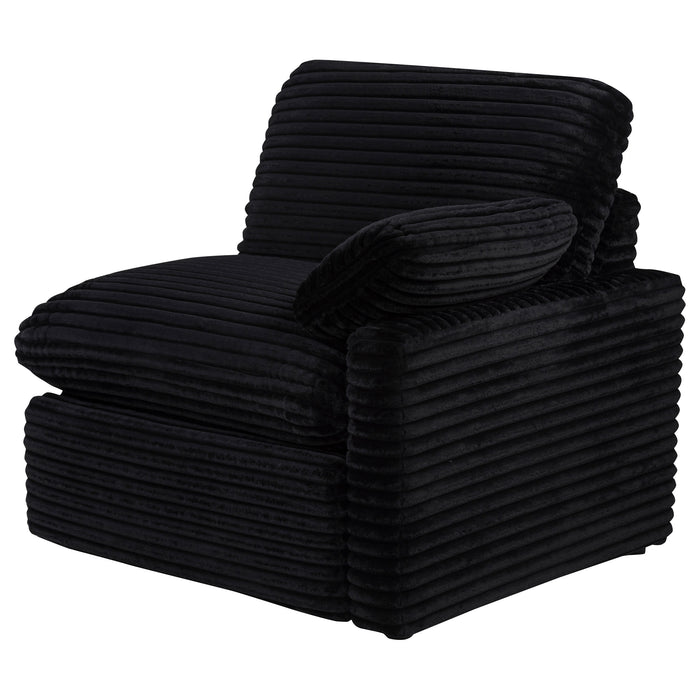 Collins Modular Power Loveseat Black