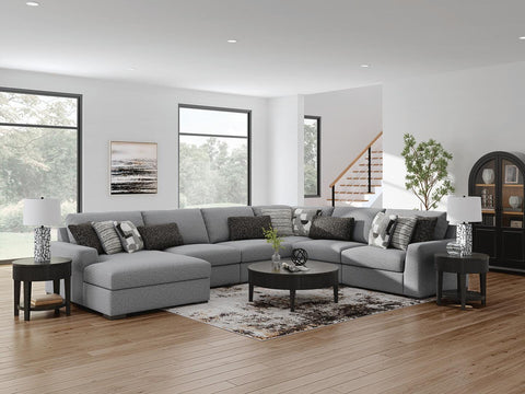 Sofá seccional Bealton de 6 piezas con chaise longue