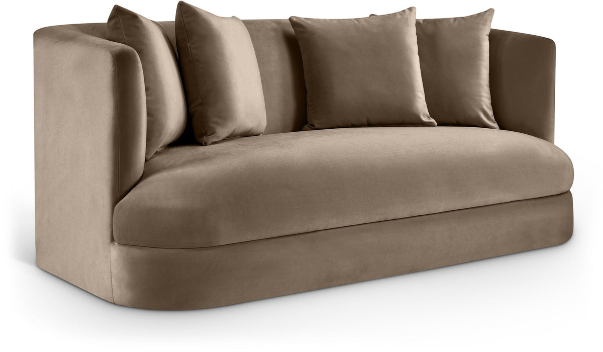 Alder 66" Velvet Upholstered Loveseat