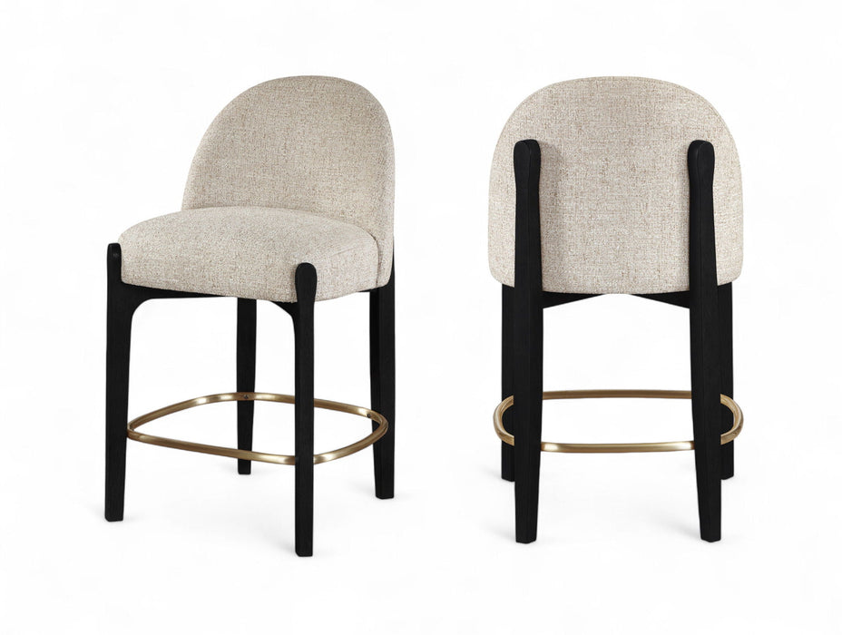 Torino Fabric Upholstered Counter Stool