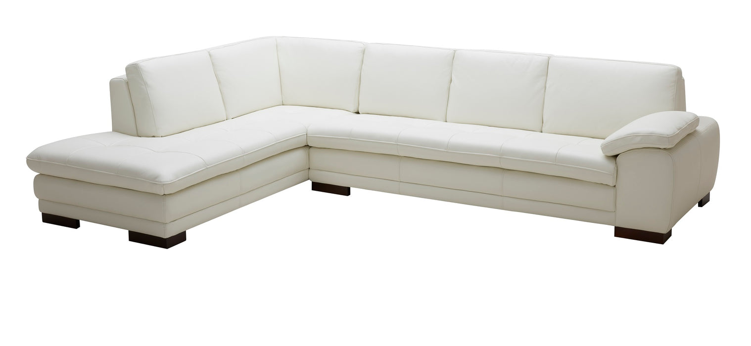 625 Italian Leather Sectional 
