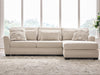 Mandi Point 2-Piece Sectional Sofa Chaise - Marble