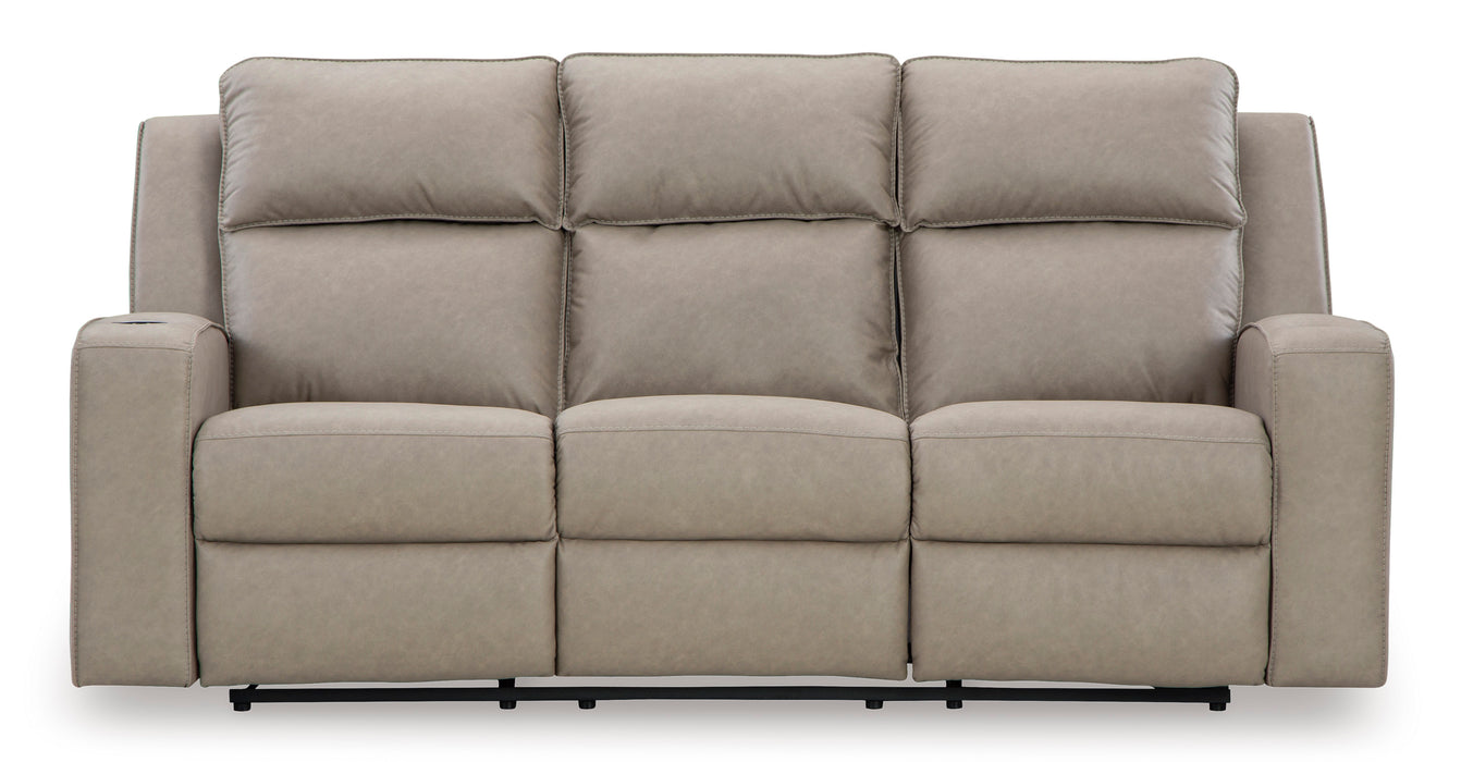 Lavenhorne Reclining Sofa with Drop Down Table