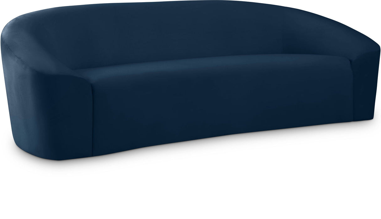 Riley 91" Velvet Upholstered Sofa
