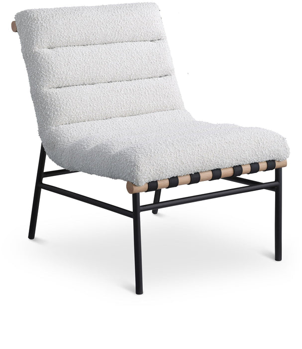 Burke Boucle Fabric Upholstered Accent Chair