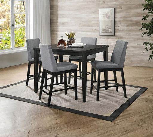 Strom Counter Ht. Chair - Dark Walnut