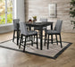 Strom Counter Ht. Chair - Dark Walnut