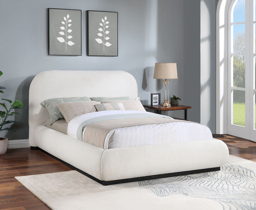Vaughn Boucle Fabric Upholstered Bed