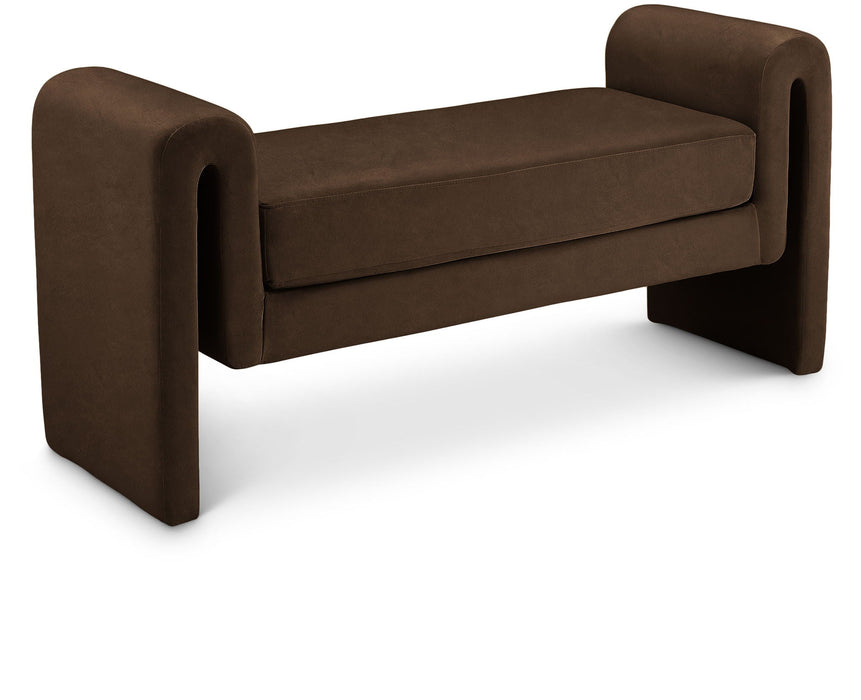Sloan Velvet Upholstered 51" Bench