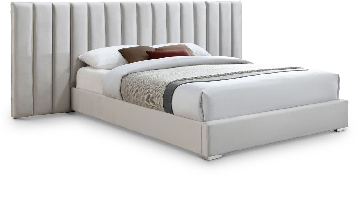 Pablo Velvet Upholstered Bed