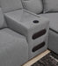 Modmax II 5-Piece Power Reclining Sectional with Audio Consoles - image 6