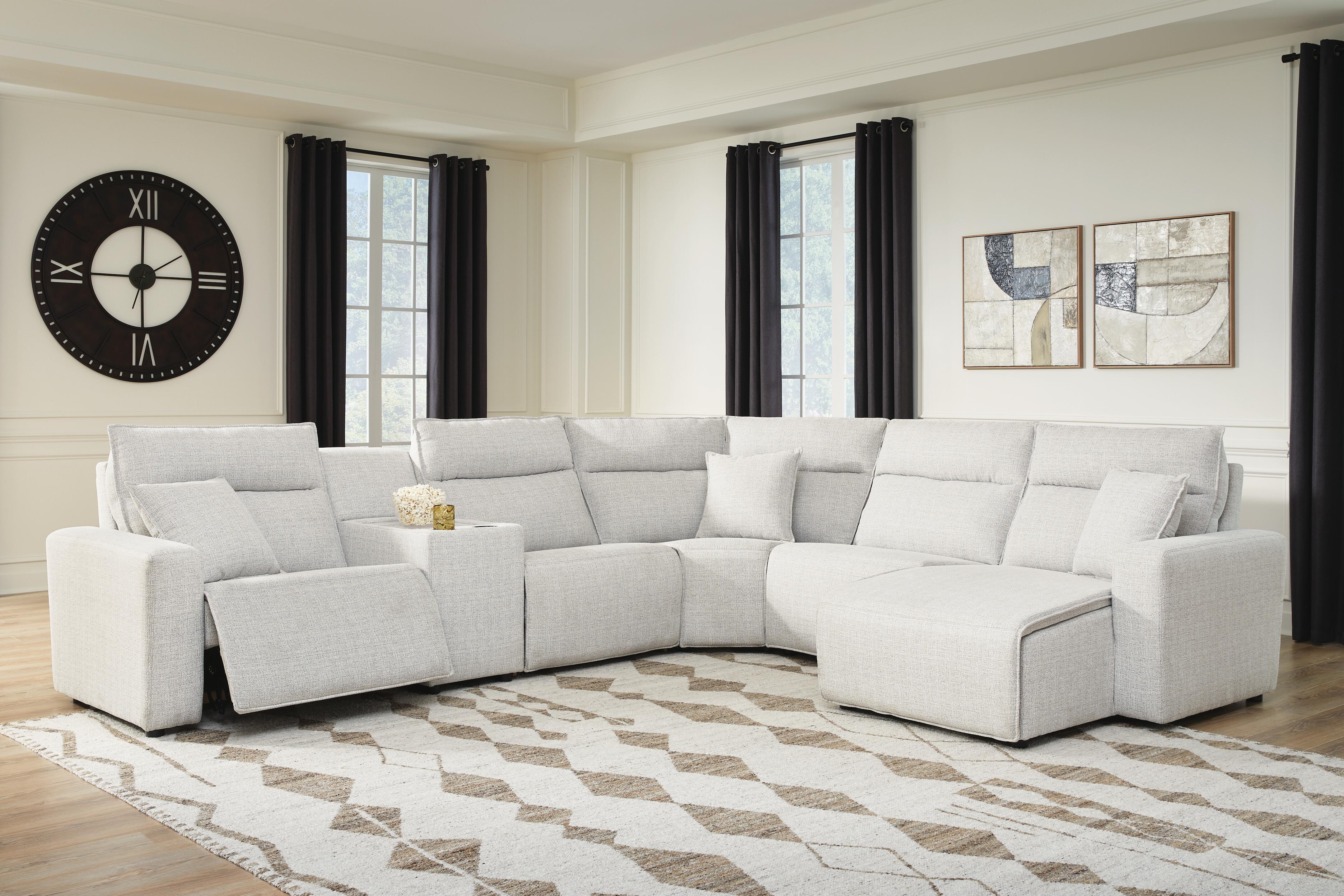 Modmax II 6-Piece Power Reclining Sectional with Chaise and Console