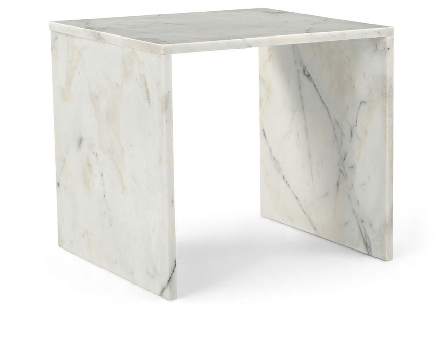 Vernazza Genuine Marble End / Side Table