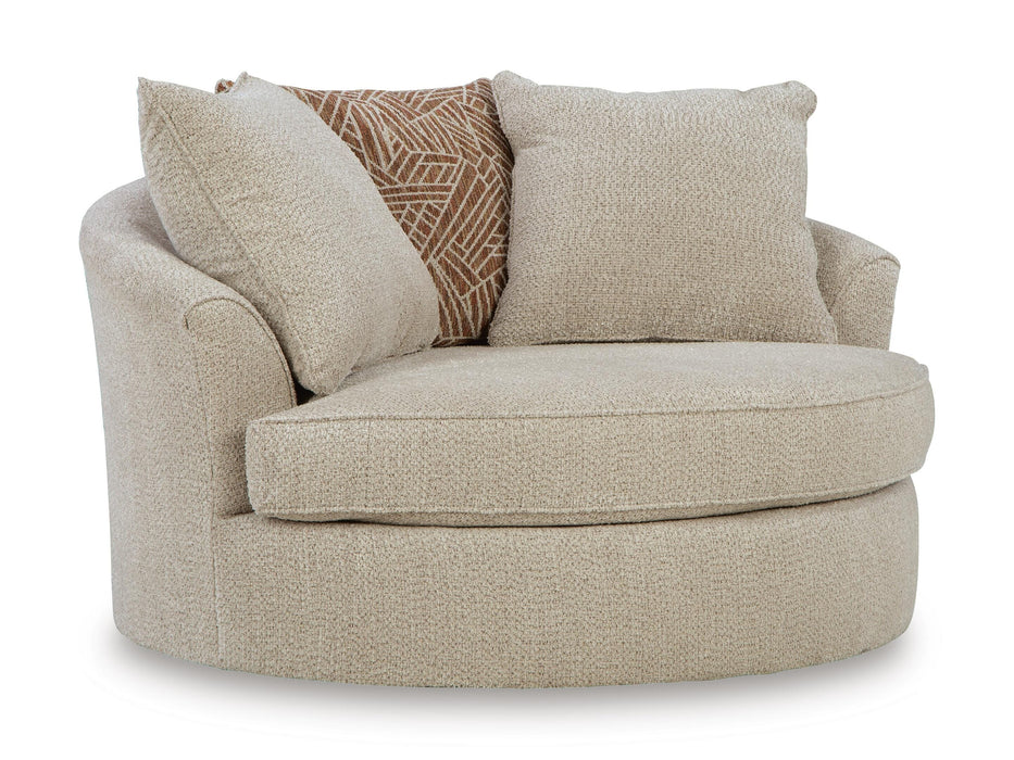Steelwater Retreat Oversized Swivel Accent Chair