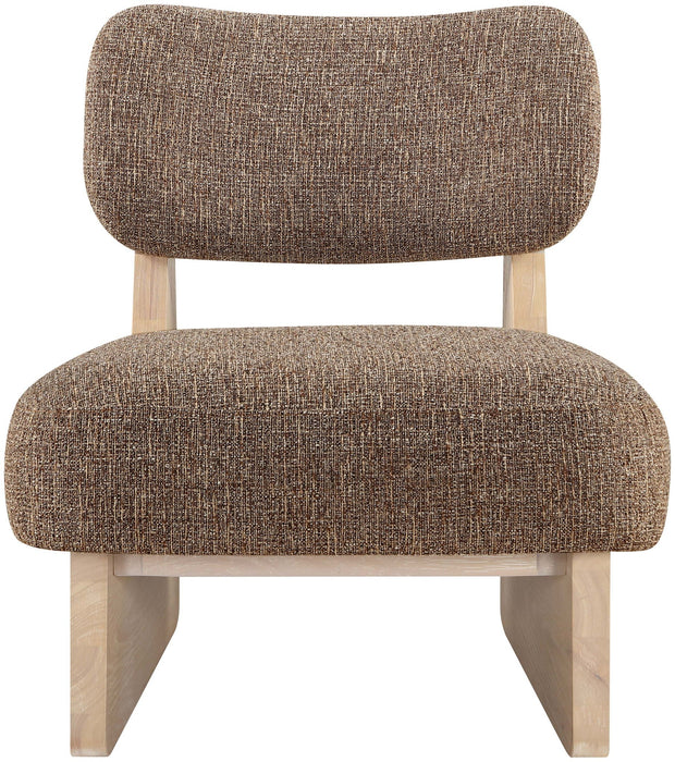 Vetra Linen Textured Fabric Upholstered Chair