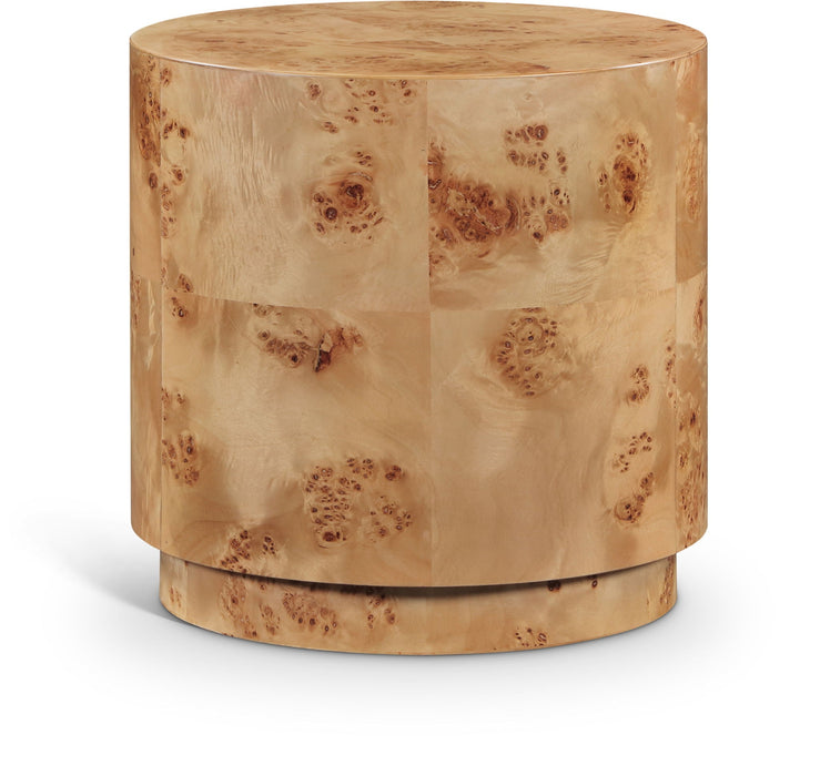 Burl Occasional Table Set