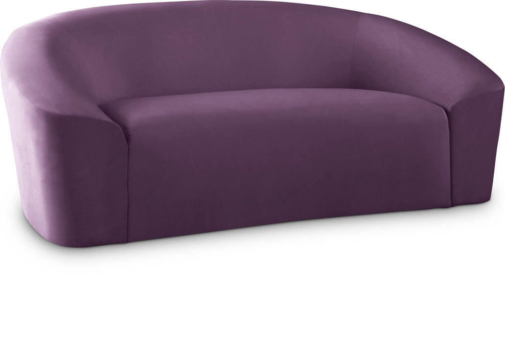 Riley 71" Velvet Upholstered Loveseat