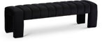 Andaz Velvet Upholstered Bench