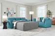 Keerwick Loveseat - Blue