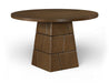 Tavio 48" Oak Veneer And Solid Wood Dining Table