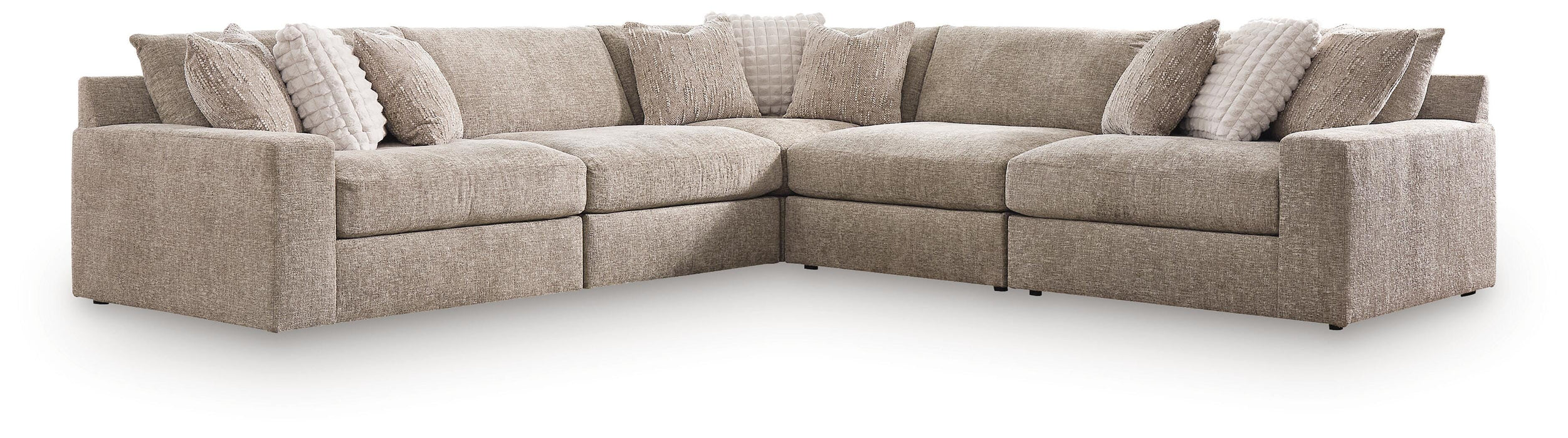 Nexora-Court 5-Piece Sectional - image 2