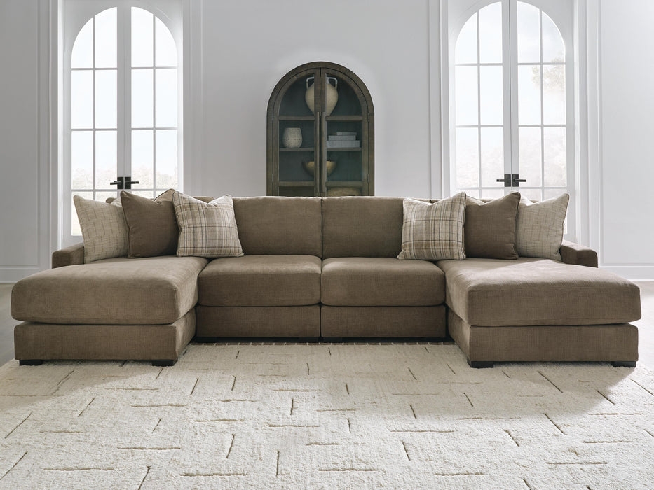 Camellia-Court 4-Piece Double Chaise Sectional - image 2