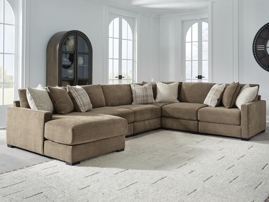 Camellia-Court 6-Piece Sectional with Chaise - image 4