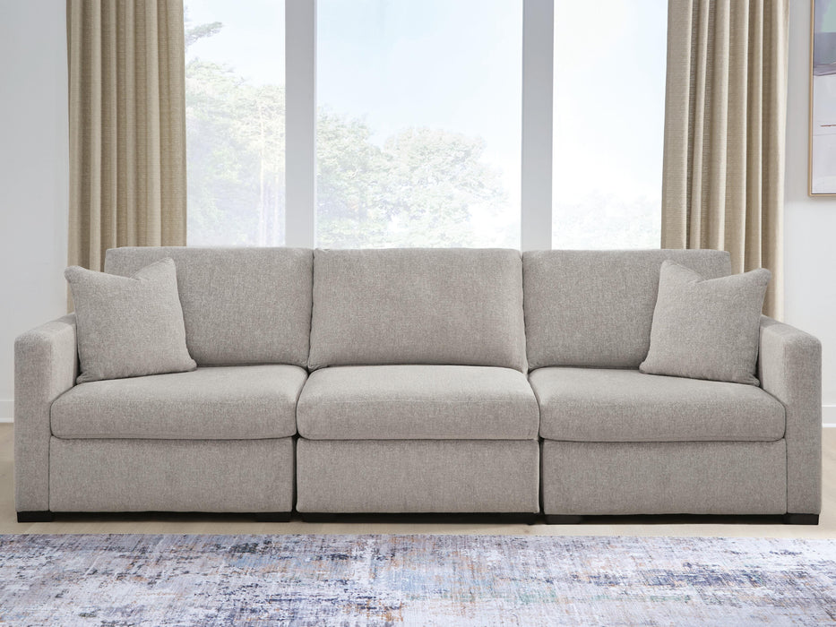 ModMax Luxe 3-Piece Sectional Sofa - Flint