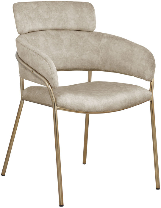 Yara Velvet Upholstered Dining Chair