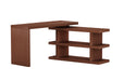 Motion Home Office Desk w/ Shelves 6915-DSK