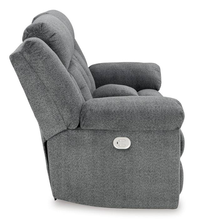 Tip-Off Power Reclining Loveseat