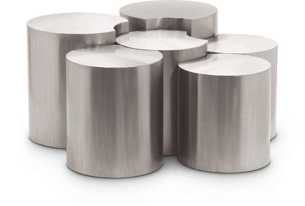 Dimple Iron Nesting 6pc. Modular Coffee Table
