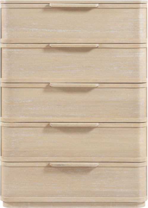 Cajonera de madera maciza con enchapado de roble Tiberio