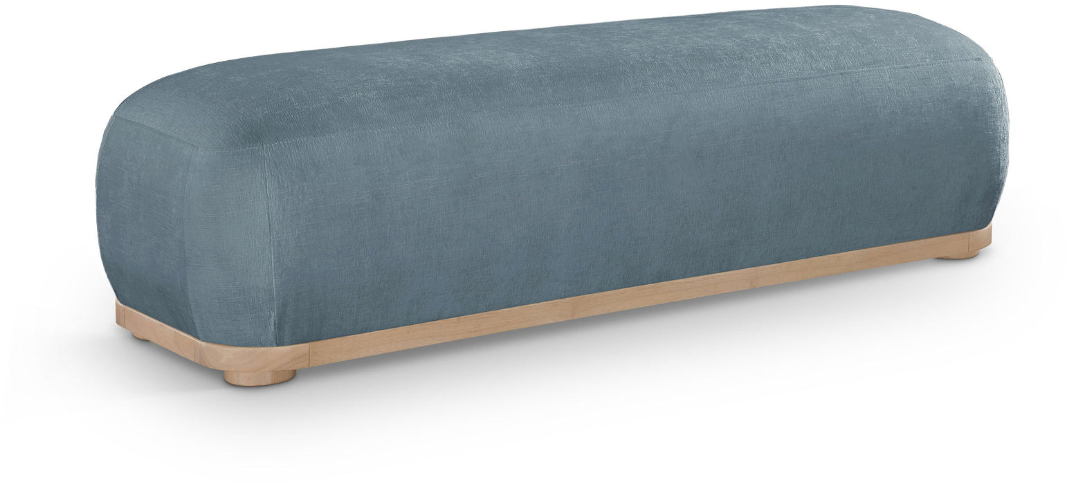 Calum Chenille Fabric Upholstered Bench