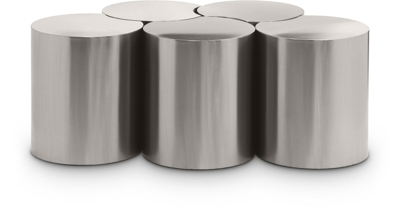 Dimple Iron Nesting 5pc. Modular Coffee Table