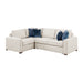 8548BE*4SCACCLA 3-Piece Sectional with Pull-out Bed and Click Motion Back