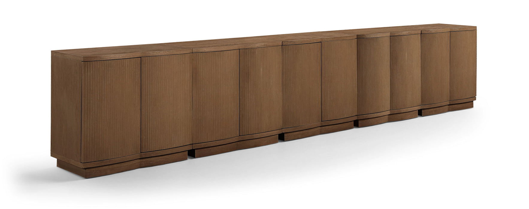 Aveline Oak Veneer 5pc. Sideboard / Buffet