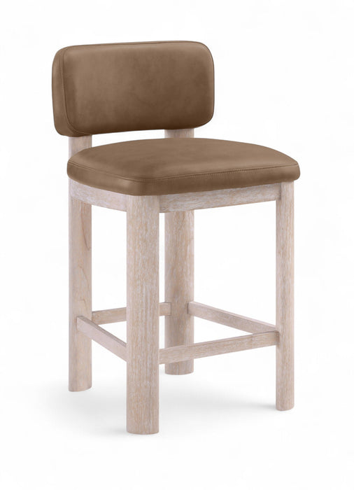 Paloma Vegan Leather Upholstered Counter Stool