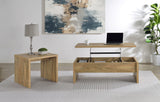 Mesa auxiliar de madera de ingeniería Canoga Mango