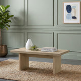 Mesa de centro rectangular Decker de 47 pulgadas de roble natural