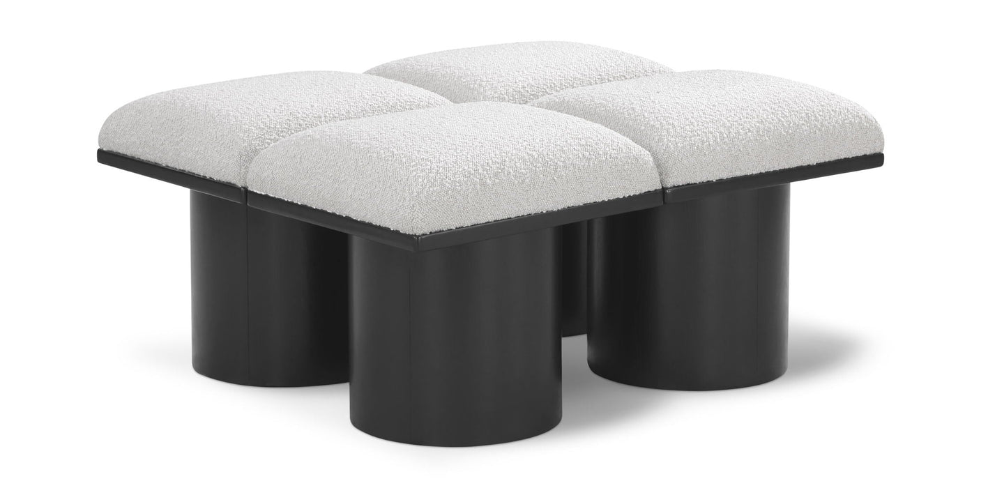 Pavilion Boucle Fabric Upholstered 4pc. Modular Bench