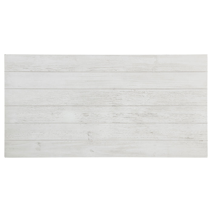 Juego de mesa de centro y mesas auxiliares Payne de 3 piezas - blanco desgastado