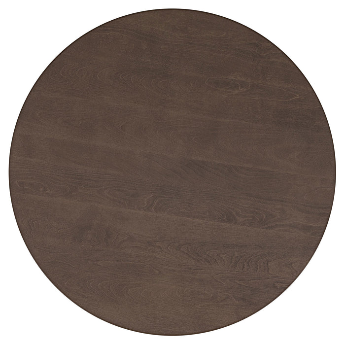 Cayenne Solid Mango Wood Cocktail Coffee Table Walnut